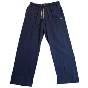 Champion Men's Sweatpants 2XL Navy Blue With Elastic Waistband